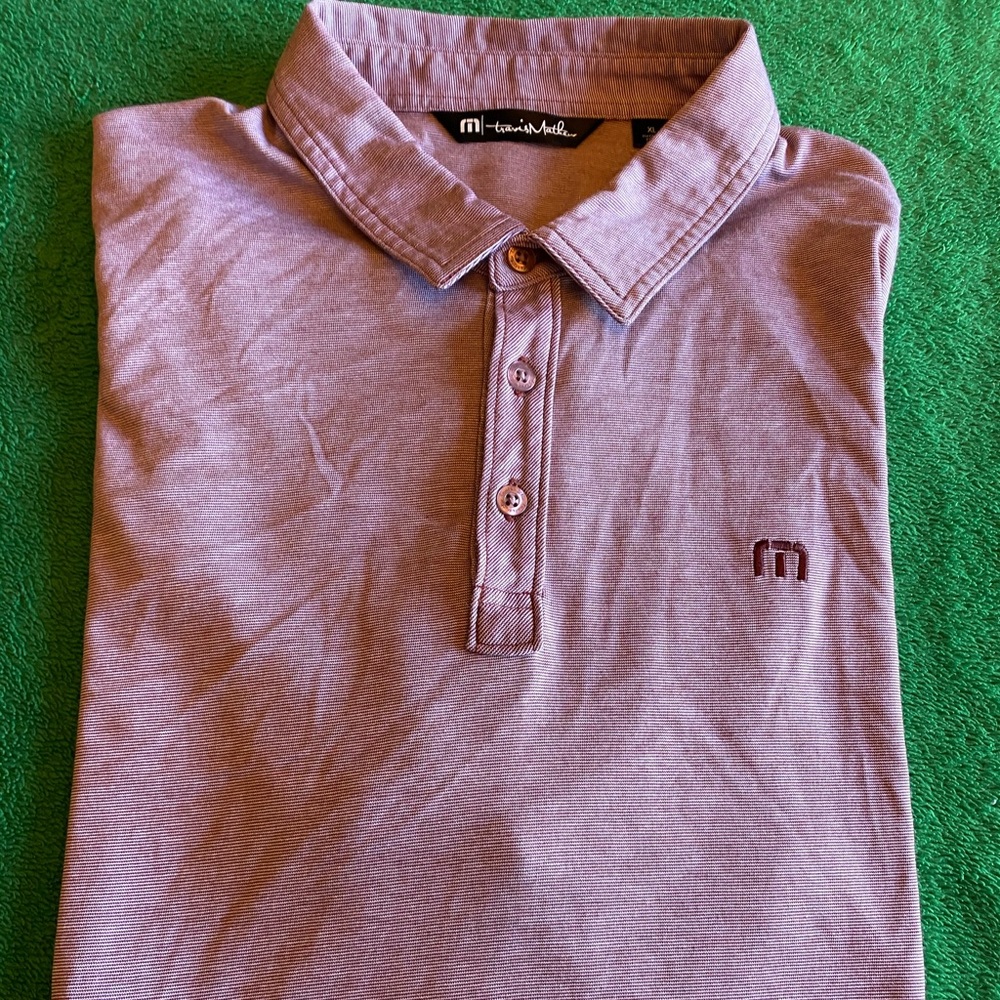 Travis Mathew size XL golf polo shirt.